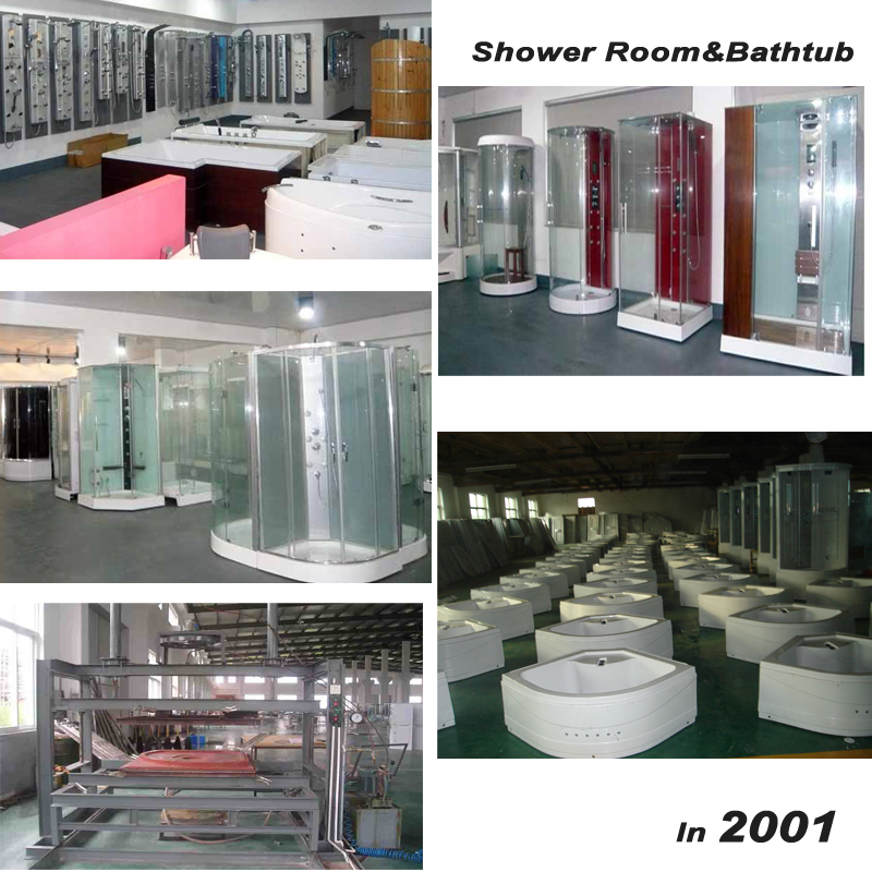 2001: Produciamo bagno doccia e vasca da bagno